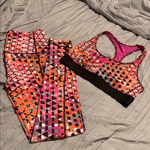 Victoria secret sport 2 piece workout set